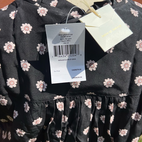 Kate Spade ditzy pleated top - Picture 8 of 8